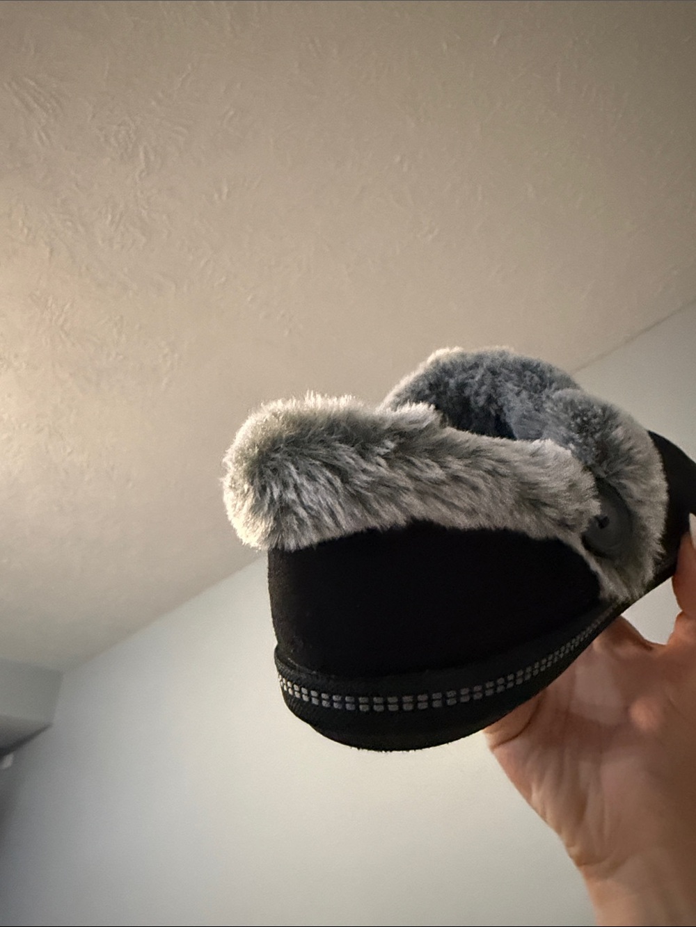 Skechers Womens Cozy Campfire Fresh Toast Vegan Slippers - Picture 9 of 10